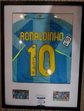 Ronaldinho Autographed UNICEF
