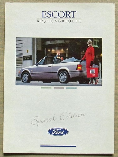 Ford escort xr3i cabriolet - ford,