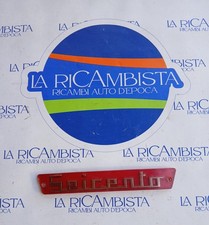 Fregio Scritta Mascherina Fiat