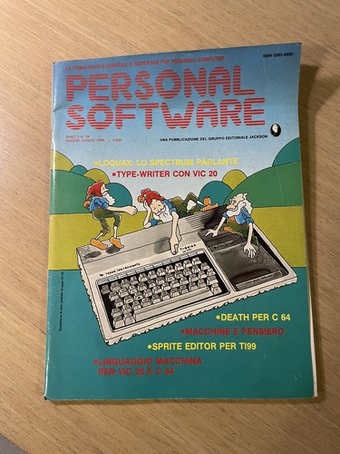 Personal software 1984 rivista - software,