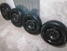 Quattro Cerchi 5 x 14 Acciaio originale VW POLO 9N/ Seat Ibiza No Pneumatici