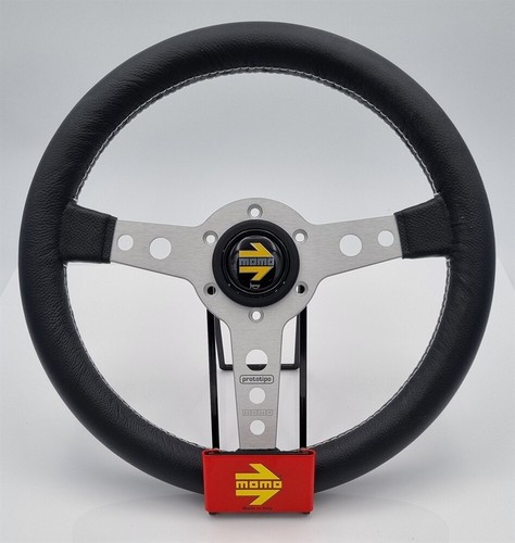 Volante sportivo pelle momo - volante,