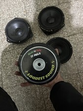 COPPIA Loudest Sound LS PW6.4 Mid woofer 16 cm audio 165mm predisposizioni auto