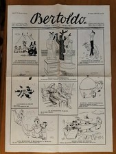 BERTOLDO giornale umoristico anno IV numero 34 30 giugno 1939 fascismo rivista