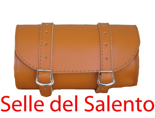 Borsa moto pelle senape x - senape, 20