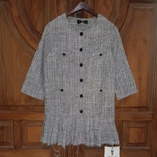 CUCITO Mini Abito Donna Bianco