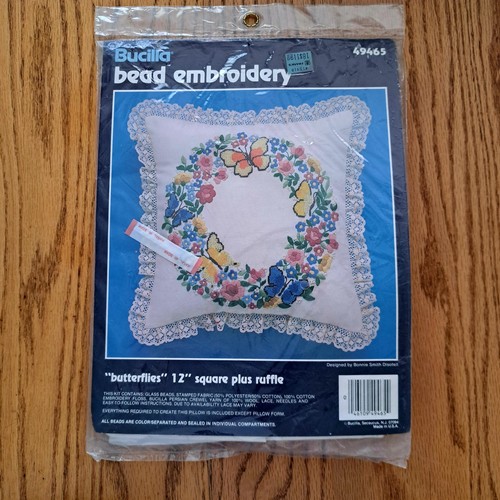 Bucilla bead crewel ricamo - bead,