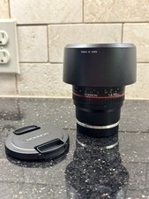 Obiettivo Rokinon 1,4/85 mm