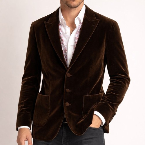 Blazer velluto robert graham - velluto,