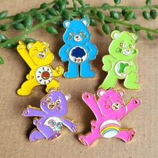 Care Bear Enamel Pin Badge - Official Care Bears 90s Metal Pin Gift