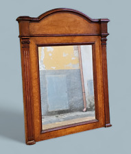 Specchio Specchiera LEGNO di Noce e Radica di Tuia Stile Luigi Filippo Epoca 800