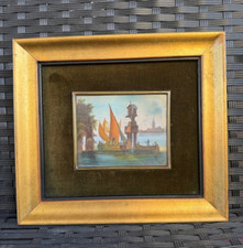 ANTICO DIPINTO AD OLIO ANNI