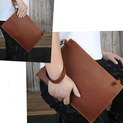 Crazy horse pelle business - business, 12"