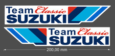 Decalcomanie/Adesivi Team Classic Suzuki per Suzuki GSXR GSXRR Moto GP Vintage
