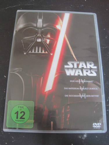 Dvd star wars triologie - -,