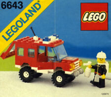 Lego 6643  Fire Chief's Truck con istruzioni senza scatola Pompieri