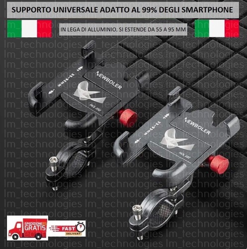 Supporto smartphone staffa