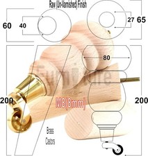 2x Gambe a Ruota per Mobili e