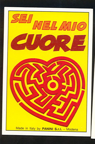 Adesivo panini anni 90 - adesivo, '80/'90