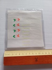 Ducati 1098 2007 set 4 decalcomanie adesivi cerchi Marchesini originali nuovi