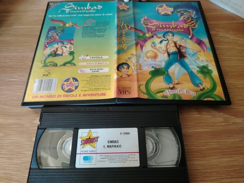 Vhs simbad marinaio - vhs, il
