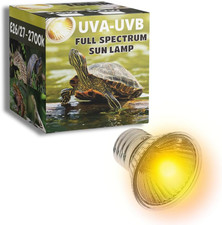 Lampada UVB 3.0 25W e 50W – Luce solare a spettro completo per rettili e anfibi 