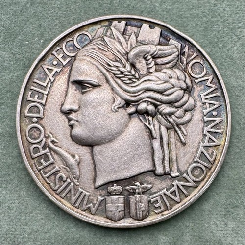 Medaglia argento premio - , merito