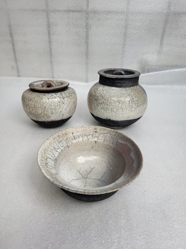 Ceramica raku set pezzi - ceramica,
