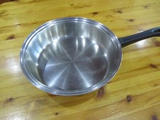 Mondial Casa Padella per Salsare in Acciaio Inox 26 cm Articolo Qualità Pesante