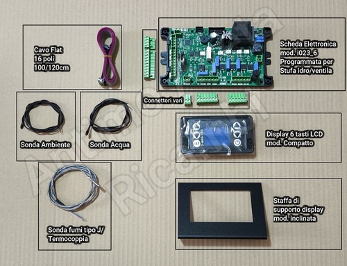 Kit scheda elett micronova - scheda, elett.micronova