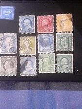 lotto  francobolli  usa  frenklin   ,   rari  