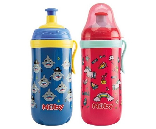 Nuby borraccia sipper pop - sipper, pop-up
