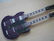 Chitarra elettrica doppio - chitarra,