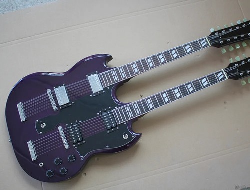 Chitarra elettrica doppio - chitarra,