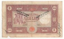 FALSO D’EPOCA 1000 LIRE GRANDE  M  ( B.I ) DECR   22 /07 /1946
