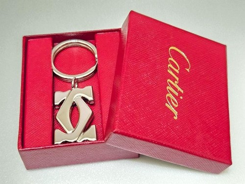 Portachiavi con logo cartier - portachiavi,