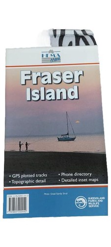 Hema maps fraser island - hema,