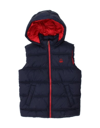 Gilet imbottito con cappuccio