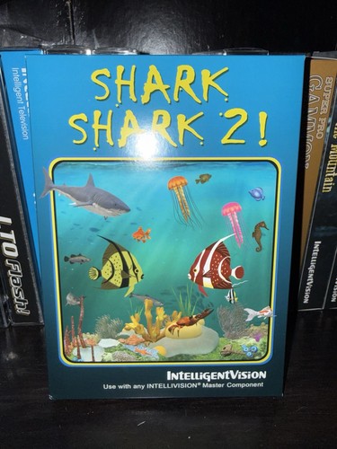 Mattel intellivision shark - mattel,