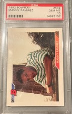 1992 Bowman Manny Ramirez #532