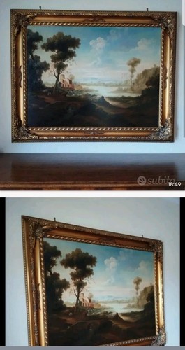 Quadro olio tela - su,