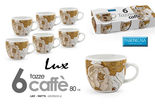 Set tazzine caffè tazza - 6,