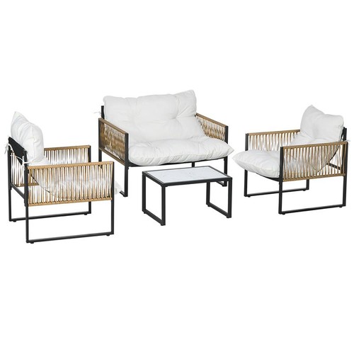 Set giardino rattan - set,