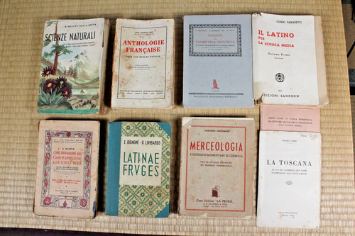 Lotto libri scolastici - lotto, medie
