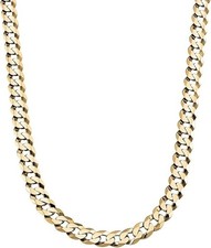 Collana Uomo 24" Tono Oro 14K