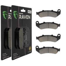 2 Kit plaquettes frein Av Ga et Av Dr Pour Honda CBR 1000F  de 1993 à 1999