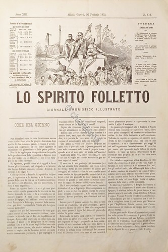 Giornale umoristico illustrato - giornale,