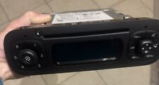 AUTORADIO FIAT PANDA NERO OPACO PERFETTO DAL 2012 COMPLETO DI CODICE SBLOCCO