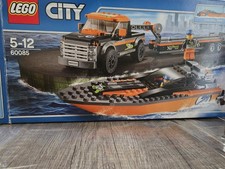 Lego City 4X4 trasporta motoscafo  60085    in ottime condizioni