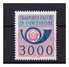 PACCHI IN CONCESSIONE Lire 3000  NUOVO ** MNH